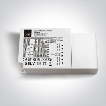 ONE Light - Driver LED DALI &amp; push to DIM - 11,9 x 2,7 x 6,7 cm - 230V