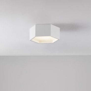 Nova Luce Samba - plafonnier - 25 x 10 cm - 10W LED inclus - blanc sable
