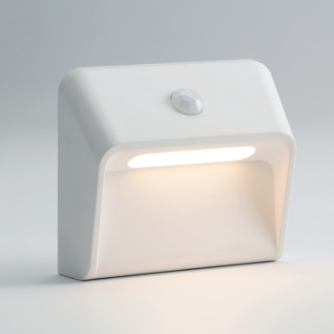 Integral LED SensorLux - éclairage d’armoire avec détecteur de mouvement et batterie rechargeable - 7,6 x 3,1 x 8,6 cm - LED 0,4W inclus - blanc
