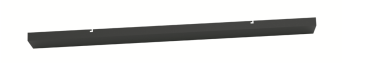 Artdelight Balk - plaque de plafond extensible à 5 points lumineux - 100 x 10 x 3 cm - noir