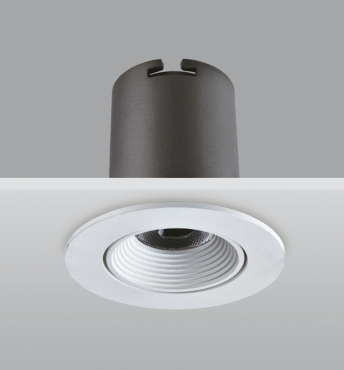 Integral Lux Hi-Brite 60 spot encastrable - Ø 70 mm, Ø 60 mm encastrable - 9W LED inclus - blanc