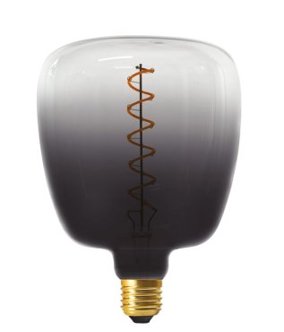 Daylight Italia Coriandoli Apple Lampe LED - Ø 14 x 20 cm - E27 - 4W dimmable - noir/transparent