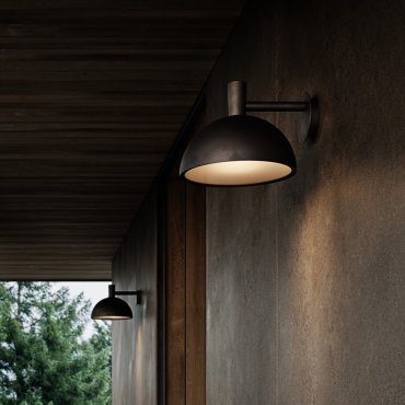 Nordlux Arki - lampe murale extérieure - 35 x 27,6 cm - IP54 - noir