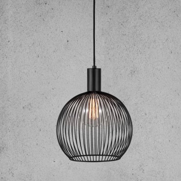 Design for the People Aver 30 - lampe suspendue - Ø 30 x 342,35 cm - noir