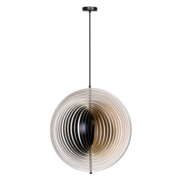 ETH Woody - suspension - Ø 59 x 200 cm - brun et noir