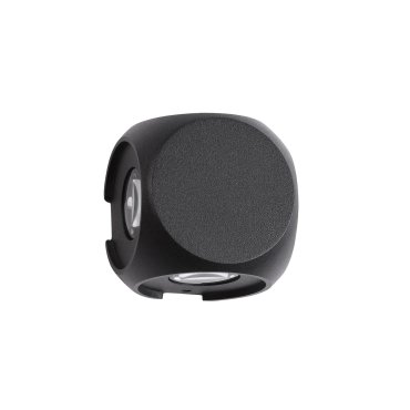 Nova Luce Zari - applique d'extérieur - 5,5 x 6,5 x 6,5 cm - 4 x 1W LED inclus - IP54 - noir