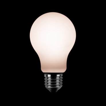 ETH Lampe LED standard - E27 - 8W dimmable - 1800K - opale