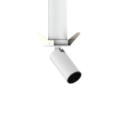 VK Lighting Coko - spot encastrable avec rosace encastrée - Ø 3,5 x 7,3 cm - Ø 60 mm taille de montage, Ø 50 mm taille d'encastrement - 6W LED incl. - blanc
