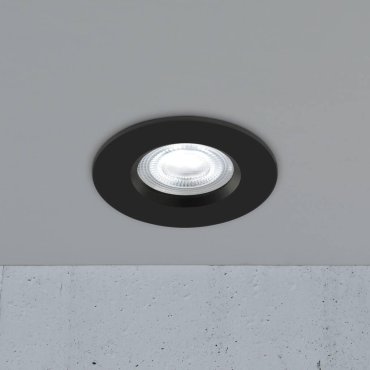 Nordlux Smart Don - spot encastré - éclairage intelligent - Ø 85 mm, Ø 72 mm encastré - 4,7W LED inclus - IP65 - noir