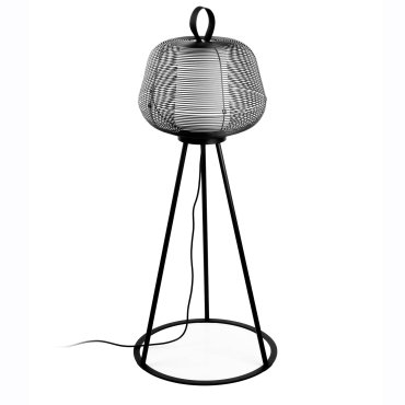 Faro Nara - lampadaire - 56 x 120 x 46 cm - IP65 - noir mat