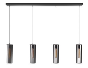 ETH Birdy - suspension - 120 x 9,6 x 200 cm - noir