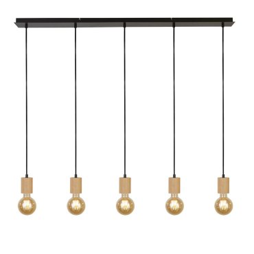 Searchlight Spinny - lampe suspendue - 115 x 152,5 cm - noir mat
