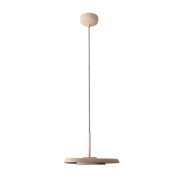 Maxlight Deux - lampe suspendue - 40 x 30 x 190 cm - 5W LED inclus - crème et gris