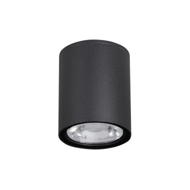 Nova Luce Ceci - plafonnier d'extérieur - Ø 9 x 11 cm - 6W LED inclus - IP65 - noir