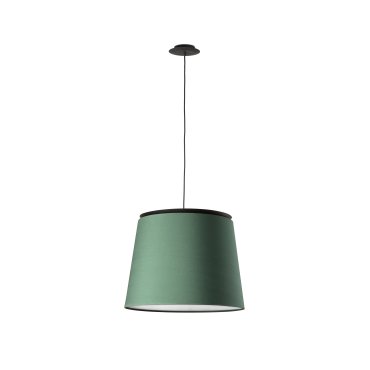 Faro Savoy - lampe suspendue - Ø 42 x 31 cm - vert et noir