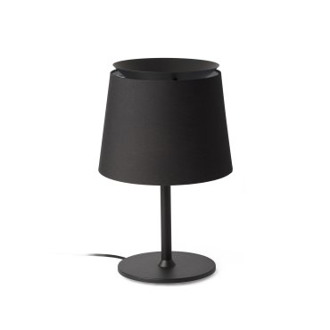 Faro Savoy - lampe à poser - Ø 32 x 51 cm - noir