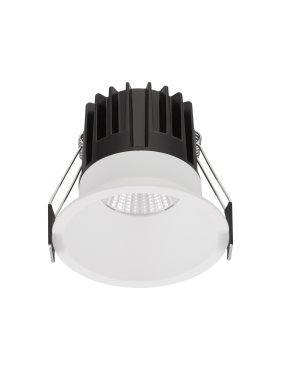 Nova Luce Luela - spot encastré - Ø 85 mm - taille d'encastrement 75 mm - 13W LED inclus - blanc - 4000K