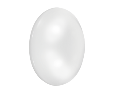 Century Italia Blanca Perla - lampe de plafond - Ø 26,5 x 10 cm - 14W LED inclus - blanc