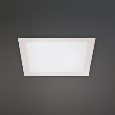 Maxlight Panel LED - spot encastré - 170 x 170 mm, 145 x 145 mm taille d'encastrement - 15W LED inclus - blanc