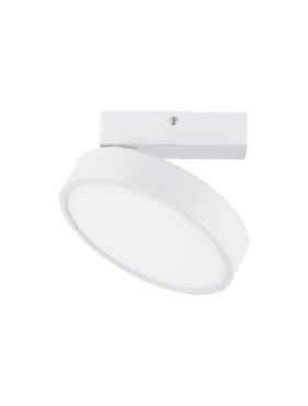 Nova Luce Perfect Profile - plafonnier - Ø 20 x 9,5 cm - 20W LED dimmable inclus - blanc