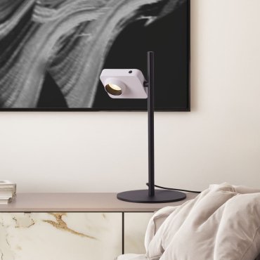 Nova Luce Kedros - lampe à poser - 22 x 46 x 27 cm - 9W dimmable  LED inclus - blanc