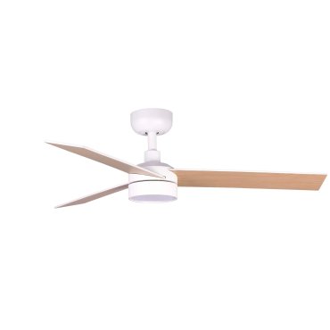 Faro Rudder S - ventilateur de plafond avec lumière - Ø 106 cm - blanc mat