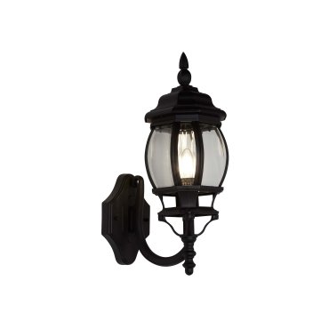 Searchlight Bel Aire - Applique d'extérieur - 16 x 45,5 cm - IP23 - noir