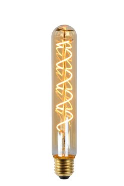 Lucide Lampe à filament LED -Ø 3,2 x 20 cm - E27 - 5W dimmable - 2200K -ambre