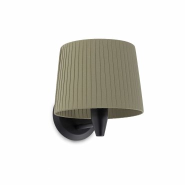 MODÈLE D’EXPOSITION - Faro Samba Black - applique murale - ø 21,5 x 17 cm - vert