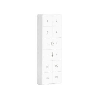 Nordlux Smart Remote - télécommande - éclairage intelligent - 6,7 x 12 x 1,46 cm - blanc