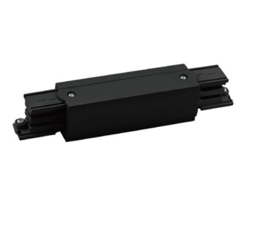 Maxlight Track - alimentation électrique connecteur droit pour rails - 166 x 31.5 x 32.5 mm - noir