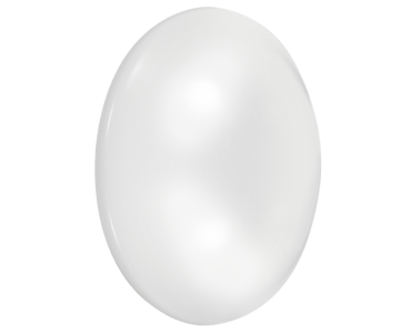 Century Italia Blanca Perla - lampe de plafond - Ø 34,5 x 10 cm - 24W LED inclus - blanc