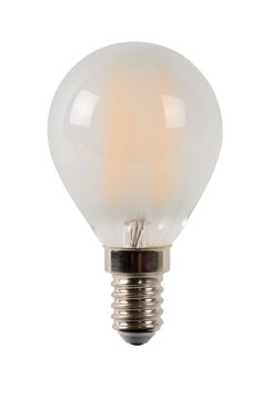 Lucide Ampoule à filament LED - Ø 4,5 x 7,7 cm - E14 - 4W dimmable - 2700K - albâtre