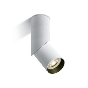 ONE Light GU10 Plafonniers - spot en saillie 1L - Ø 5,7 x 19,6 cm - blanc