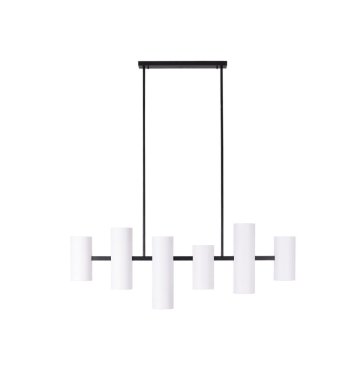 Maxlight Laxer - lampe suspendue - 128 x 142 cm - noir et blanc