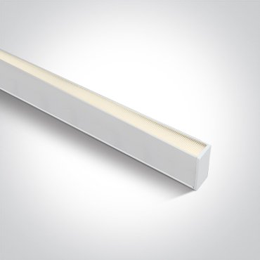ONE Light LED Linear Profiles - plafonnier/ suspensions - 120 x 7 x 3,5 cm - intensité lumineuse réglable 20W/30W/40W LED inclus - blanc - couleur de lumière réglable