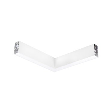 Nova Luce Dido - profilé lumineux linéaire - 34,5 x 3,8 x 7 cm - 20W LED inclus - blanc - couleur de lumière blanc chaud