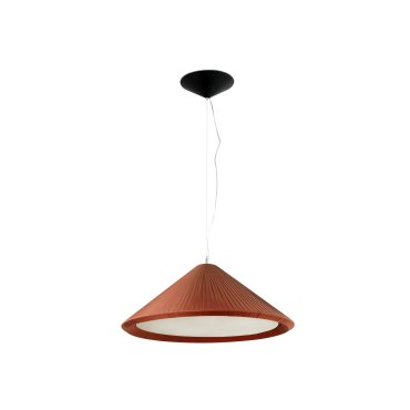 Faro Saigon-in - lampe suspendue - Ø 70 x 27,5 cm - terre cuite