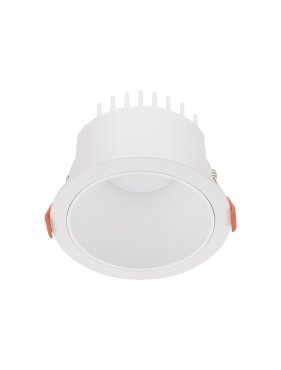 Nova Luce Luela - spot encastré - Ø 11,5 cm - taille encastrée Ø 10,5cm - 20W LED inclus - blanc