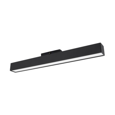 Nova Luce Rieti - luminaire pour système de profilés magnétiques - 40,2 x 3,5 x 5,1 cm - 22W LED inclus - noir - couleur de lumière blanc chaud