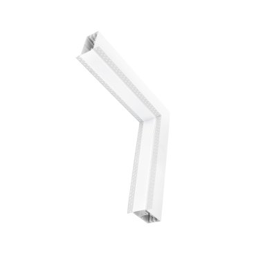Nova Luce Gaga - profilé lumineux linéaire à encastrer - 34,5 x 3,8 x 7 cm - 20W LED inclus - blanc - couleur de lumière blanche