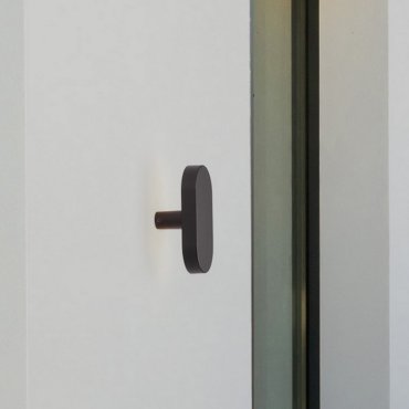 Nova Luce Ofir - applique murale extérieure - 8 x 16 x 7 cm - 10W LED inclus - IP54 - anthracite foncé
