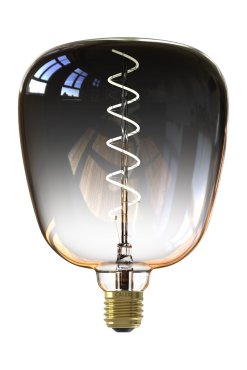 Calex Kiruna Gris Gradient Ampoule LED - Ø 14 x 20 cm - E27 - 5W dimmable - 1800K - fumé