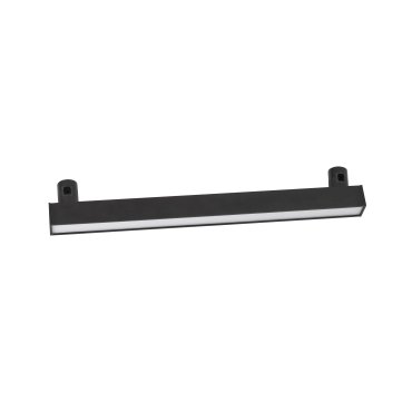 Nova Luce Nox - point lumineux système de rail magnétique - 45,4 x 7,4 cm - 15W LED inclus - noir sable
