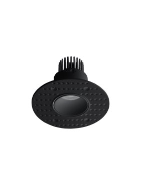 Nova Luce Selene - spot encastré - Ø 38 mm - taille d'encastrement 50mm - 5W LED inclus - noir