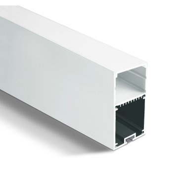 ONE Light Profils larges en surface/suspendus - 3.6 x 6.7 cm - longueur 200 cm - blanc
