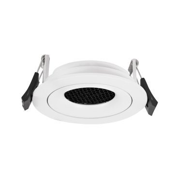 Nova Luce Cadmo - spot encastrable - Ø 90 mm, Ø 82 mm encastrable - blanc