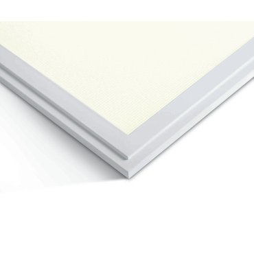 ONE Light Square UGR17 &amp; UGR19 Office Panels - plafonnier suspendu encastré - 59,5 x 59,5 x 2,9 cm - 40W LED inclus - blanc - couleur de lumière blanc chaud