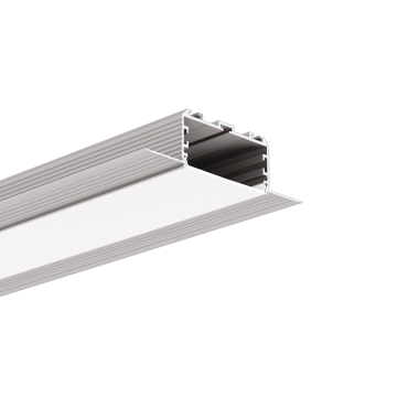 Klus Kozel-50 - profilé LED encastré - largeur de fenêtre 4,55 cm - aluminium