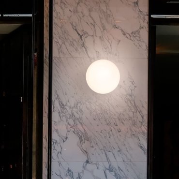 Nova Luce Ali - applique et plafonnier extérieur - Ø 17,5 x 13 cm - 6W LED inclus - IP65 - anthracite foncé
